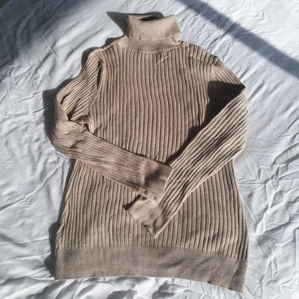 Croft And Barrow Cream Turtleneck